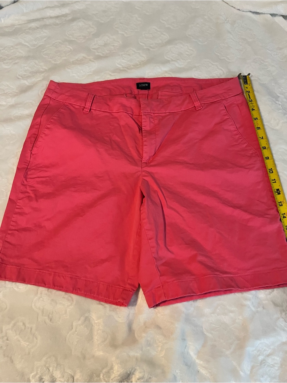 J. Crew Pink Women's Chino Shorts sz 16